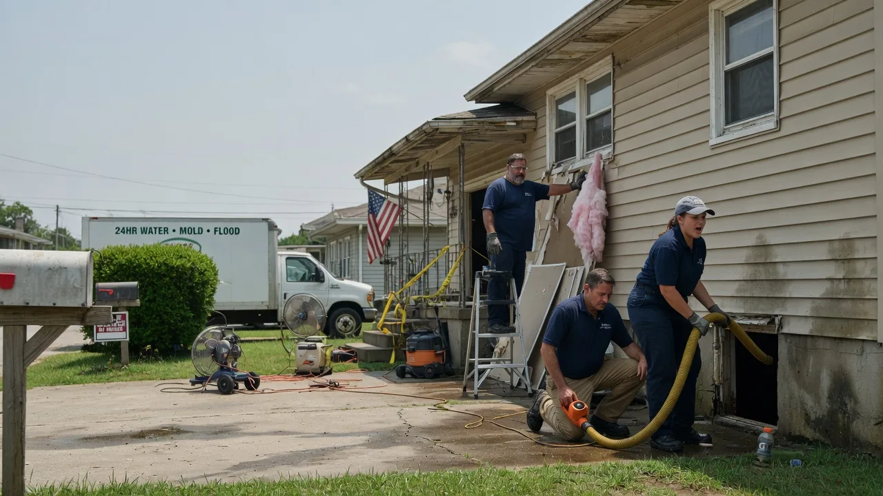 Water Damage Repair in Denmark, TN near me